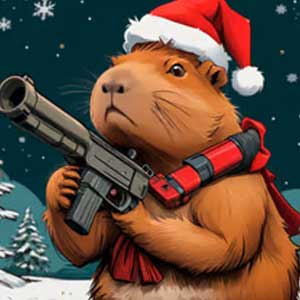 Capybaras with Guns 2. A Game for Two Players